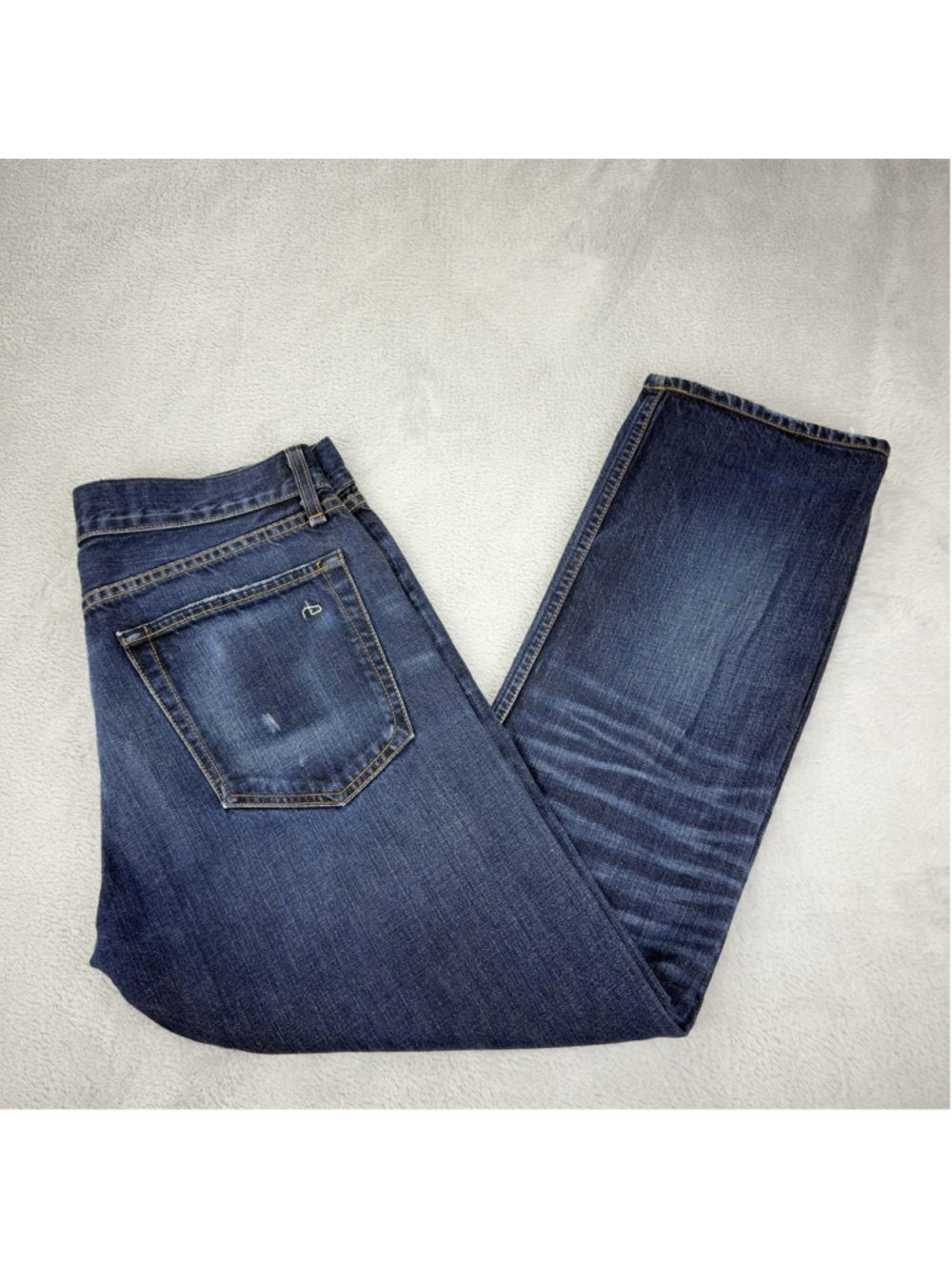Rag & Bone RB15x Slim Straight Jeans Mens Size 32x26